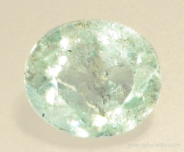 Faceted spanish sphalerite