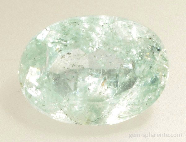 Faceted spanish sphalerite