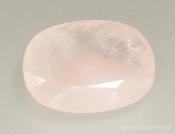 Faceted spanish sphalerite
