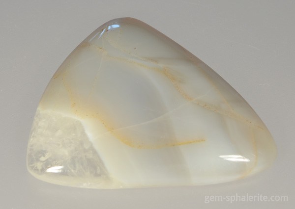 Faceted spanish sphalerite