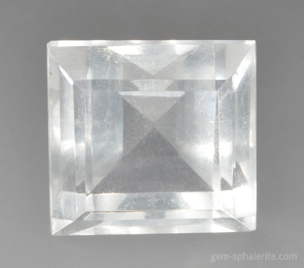 Faceted spanish sphalerite