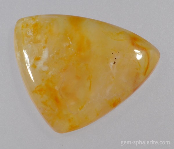 Faceted spanish sphalerite