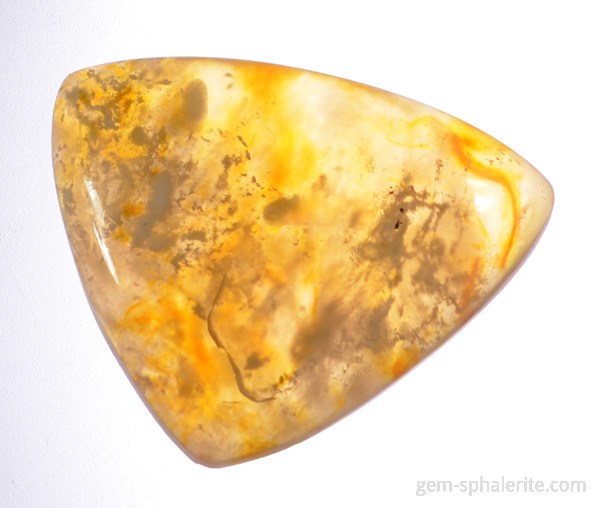 Faceted spanish sphalerite